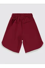 Boy Capri 6-9 Years Claret Red - Package