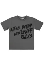 Boys' T-Shirt Km 6-9 Years Grey - Pack
