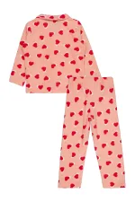 Kız Çocuk Pijama Takımı 10-13 Yaş Somon - Paket Kız Çocuk Pijama Takımı 10-13 Yaş Somon - Paket