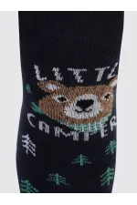 Collants bébé 0-24 mois bleu marine - Lot