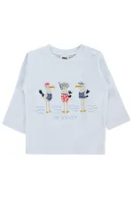 Bebek Sweatshirt 0-24 Ay Beyaz - Paket