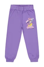 Bas de survêtement pour filles Km 2-5 ans Violet - Emballage