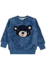Sweat-shirt garçon 2-5 ans indigo - Emballage
