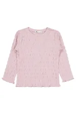 Kız Çocuk Sweatshirt 2-5 Yaş Açık Gül Kurusu - Paket