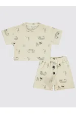 Bebek Takım 0-24 Ay Bej - Paket