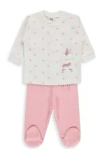 Bebek Pijama Takımı 0-24 Ay Ekru - Paket