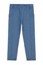 Leggings pour filles, 10-13 ans, couleur pétrole - Lot