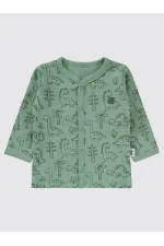 Bebek Pijama Takımı 0-24 Ay Soft Haki - Paket