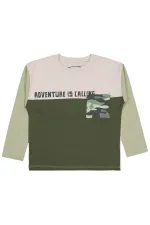 Erkek Çocuk Sweatshirt 10-13 Yaş Koyu Haki - Paket