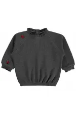 Bebek Sweatshirt 0-24 Ay Antrasit - Paket