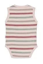 Body bébé à boutons-pression 0-24 mois, couleur pierre - Lot