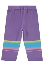 Collants pour filles de 10 à 13 ans, violet clair - Emballage