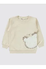 Kız Çocuk Takım 2-5 Yaş Bej - Paket