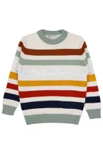 Boy's Sweater 6-9 Years Soft Khaki - Pack