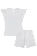 Ensemble pour fille, 6-9 ans, blanc cassé - Emballage
