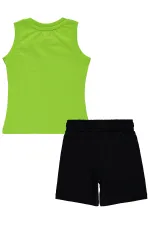 Costume garçon vert citron 2-5 ans - Emballage