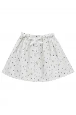 Kız Çocuk Etek 2-5 Yaş Kırık Beyaz - Paket