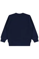 Erkek Çocuk Sweatshirt Km 2-5 Yaş Lacivert - Paket