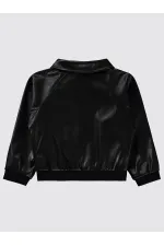 Kız Çocuk Ceket 2-5 Yaş Siyah - Paket