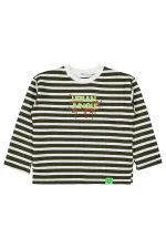Erkek Çocuk Sweatshirt 6-9 Yaş Yeşil - Paket