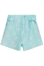 Girls' Shorts, Ages 2-5, Mint - Pack