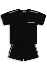Erkek Çocuk Takım 2-5 Yaş Siyah - Paket