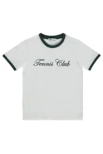 T-shirt garçon, 6-9 ans, vert pin - Lot T-shirt garçon, 6-9 ans, vert pin - Lot