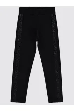 Collants noirs pour filles de 6 à 9 ans - Lot