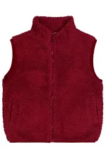 Erkek Çocuk Yelek 2-5 Yaş Bordo - Paket