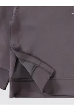 Sweat-shirt pour fille de 6 à 9 ans, gris clair - Emballage