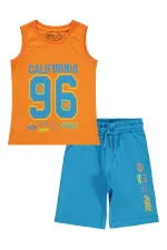 Boys Suit 6-9 Years Old Light Orange - Package