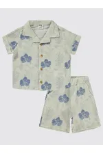 Bebek Takım 0-24 Ay İndigo - Paket