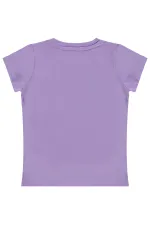 Kız Çocuk Tişört Km 2-5 Yaş Mor - Paket