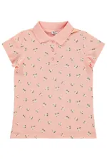 Girls' T-shirt, Ages 10-13, Light Salmon - Pack