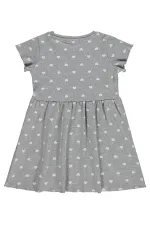 Kız Çocuk Jile ve Elbise 2-5 Yaş Karmelanj - Paket