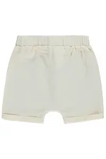 Bebek Şort 0-24 Ay Bej - Paket