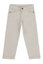 Pantalon garçon, 2-5 ans, couleur pierre foncée - Emballage