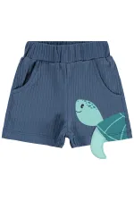 Bebek Şort 0-24 Ay İndigo - Paket