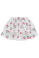 Kız Çocuk Etek 2-5 Yaş Ekru - Paket