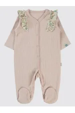 Combinaison bébé 0-24 mois, couleur poudre - Emballage