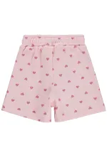 Kız Çocuk Şort 2-5 Yaş Pudra - Paket