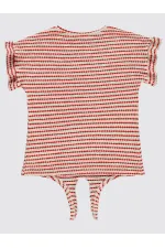 Girls' T-Shirt 10-13 Years Old Coral - Package