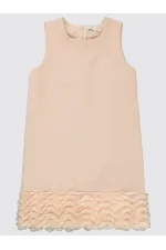 Girls' Vest and Dress 10-13 Years Old Powder - Package