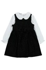 Combinaison et robe pour filles, 10-13 ans, noires - Emballage