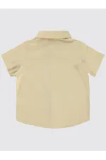 Bebek Gömlek 0-24 Ay Sütlükahve - Paket