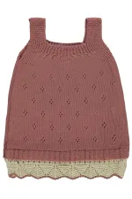 Baby Vest and Dress 0-24 Months Dusty Rose - Package