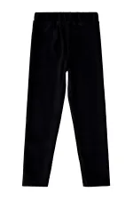 Kız Çocuk Tayt 6-9 Yaş Siyah - Paket