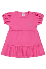 Bebek Jile ve Elbise 6-18 Ay Fuşya - Paket