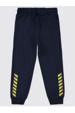 Bas de survêtement garçon 6-9 ans bleu marine - Lot