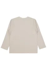 Boys Sweatshirt 10-13 Years Old Stone Color - Package